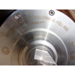 L 550 mm D 215 mm Roestvrij staal, Van der Graaf . TM215A40-0610 CR-S2. UNUSED.